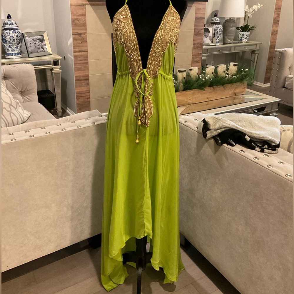 NWT Adjustable One Size High-low Dress